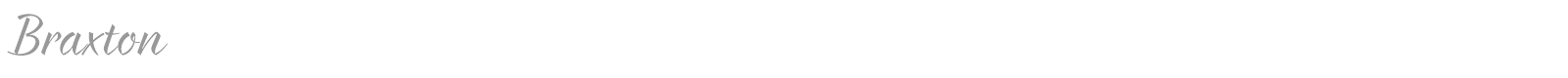 Braxton font preview